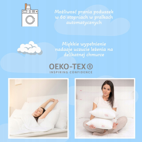 Poduszka 80x80 Pikowana Gruba Z zamkiem Poduszka 80x80 Pikowana Gruba Z zamkiem