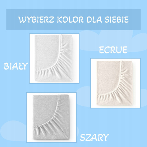 Prześcieradło 140x200 Frotte z gumką Prześcieradło 140x200 Frotte z gumką