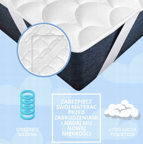 Ochraniacz na materac 140x200 Podkład Ochraniacz na materac 140x200 Podkład