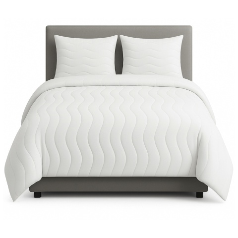 Kołdra 220x200 Całoroczna + 2x Poduszka 70x80 Pikowana