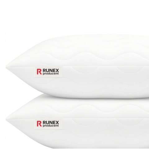 Poduszka 40x80 Pikowana Gruba Z zamkiem