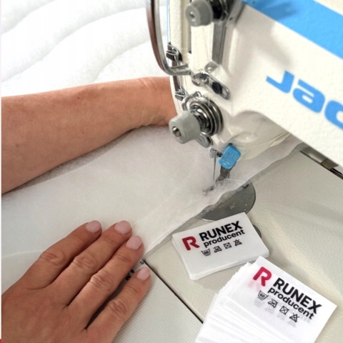 Poduszka 70x80 Pikowana Gruba Z zamkiem